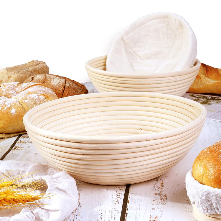Premium Bread Proofing Basket Set