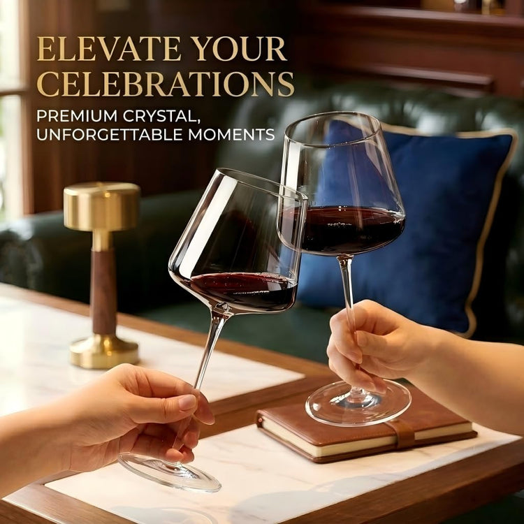 18OZ Red Wine Glasses Set of 4 (4 Count)