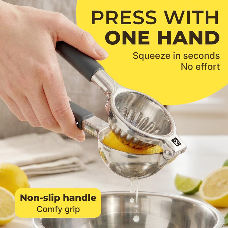 Large Lemon Squeezer Stainless Steel Press