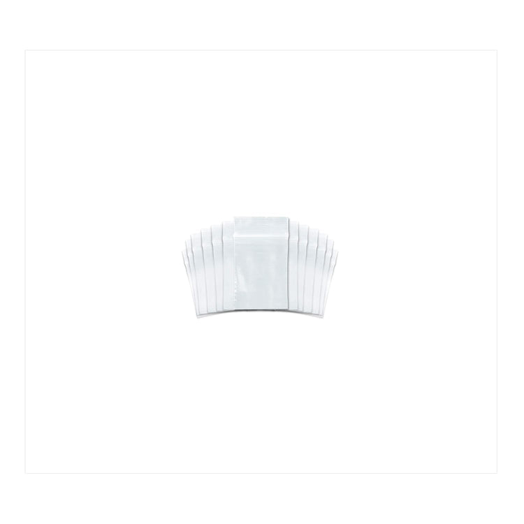 SNL Quality Zipper Lock Reclosable Clear Disposable Plastic Bags, Strong | 1.5" X 2" - 2 MIL - 1,000 Bags