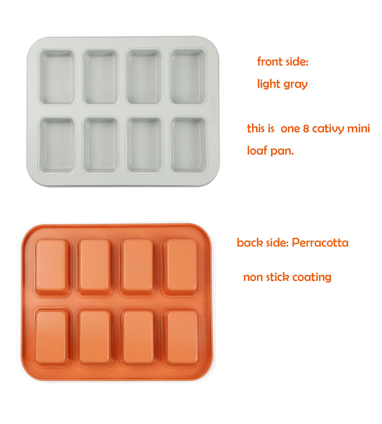 Mini Loaf Baking Pan 8 Cavity (17.99 Count)