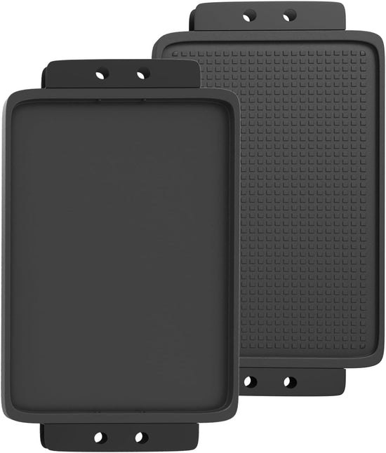 Grill Flat TopGriddle Universal, Cast Iron Griddle for Gas Grill, 17" x 10" Stovetop Griddle, GriddlePan for Stove Top, GrillGriddle for Charcoal/Electric/Gas Grills, Stove, Tailgating, Camping - Nestoria