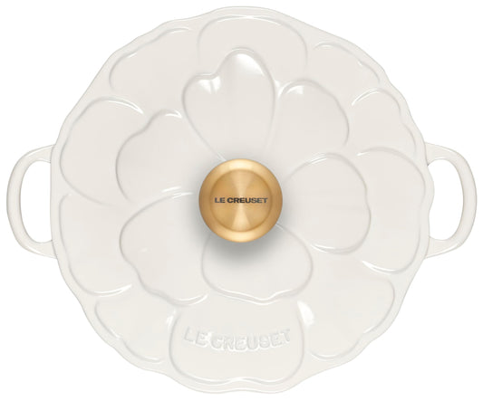 Enameled Cast Iron Petal Braiser