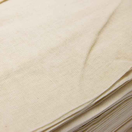 Arkwright Cheese Cloth for Straining - (Case of 10) 100% Natural Cotton Grade 90 [Extra-Fine Weave] Unbleached Cheesecloth Table Runner for Wedding, Bridal, and Event Decor, 3 x 150 ft, Neutral