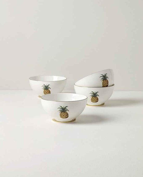 Lenox 897300 British Colonial Bamboo Rice Bowls, Set of 4