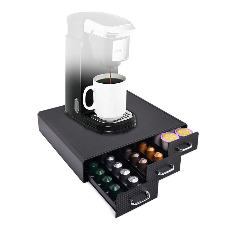 Coffee Pod Storage Drawer Coffee Capsule Organize Drawer Coffee Maker Holder Organizer
