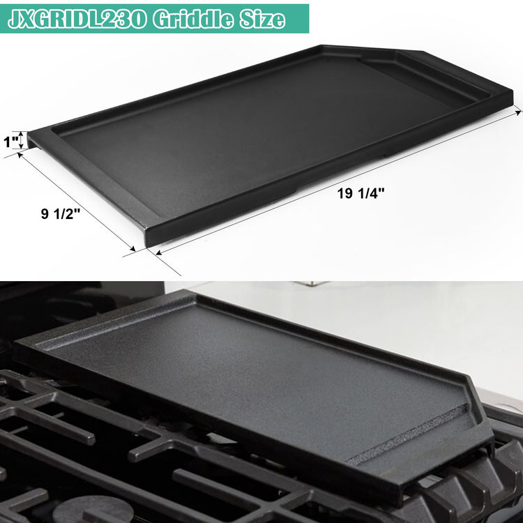 Cast Iron Griddle Replacement for GE Stove Top