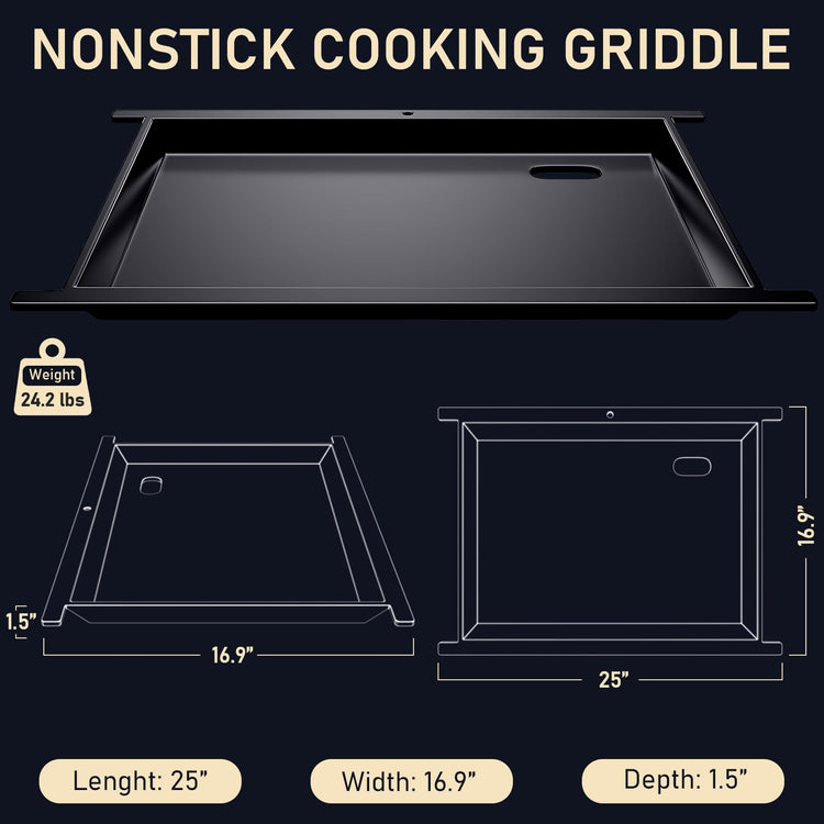 Full Griddle Plate for Ninja FlexFlame PG300