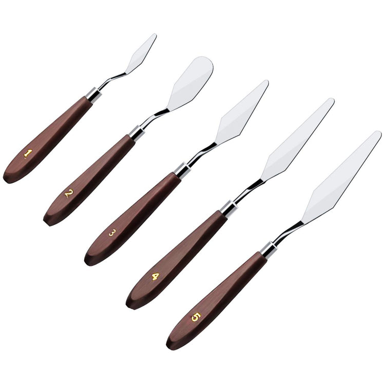Cake Cream Spatula 5 Pieces (5 Count)