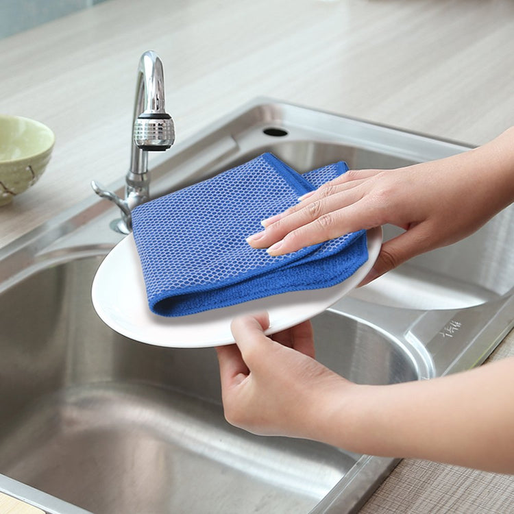 Dish Cloths for Washing Dishes with Scrub Side (9 Count)