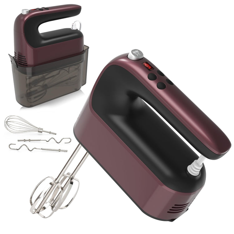 9 Speed Digital Hand Mixer Electric (5 Count)