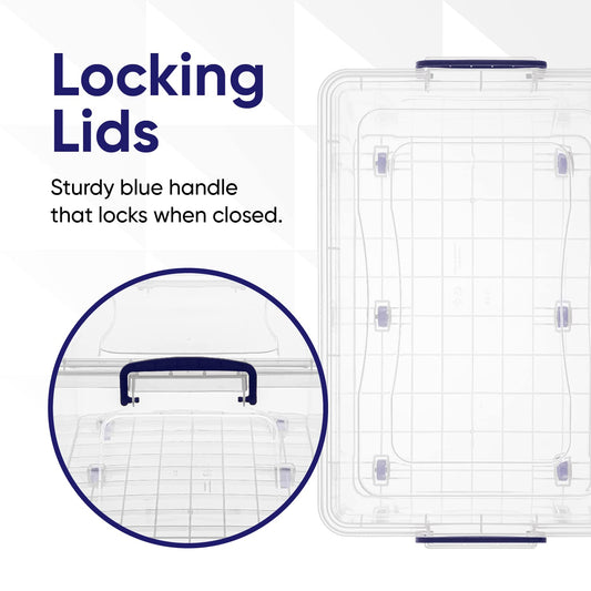 Storage Bins with Lids