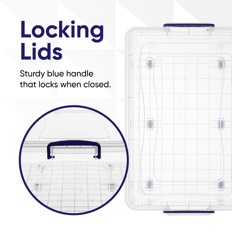 Storage Bins with Lids