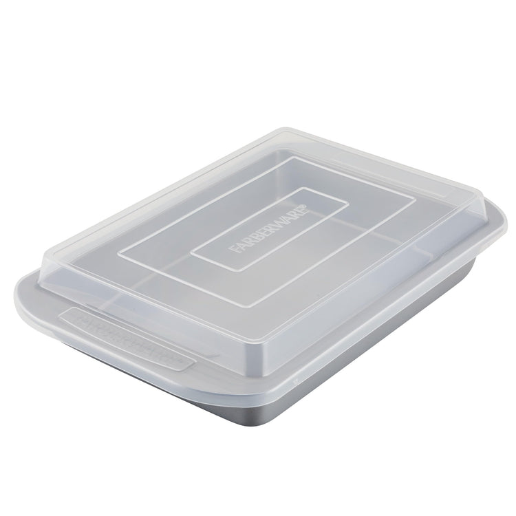 Nonstick Bakeware Rectangular Cake Pan with Lid