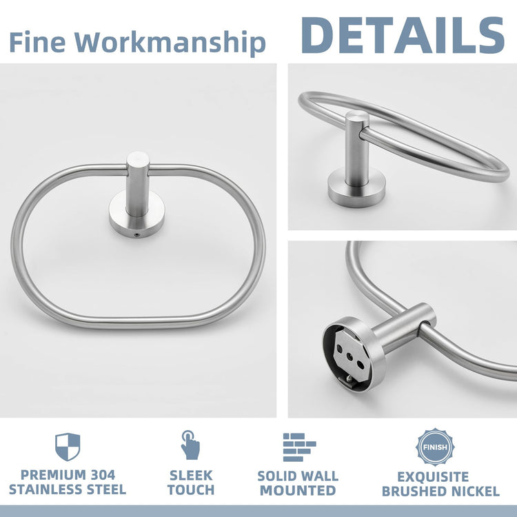 Swivel Hand Towel Holder for Bathroom