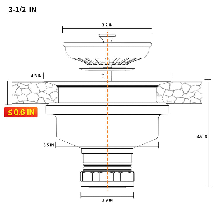 Sink Drain Assembly