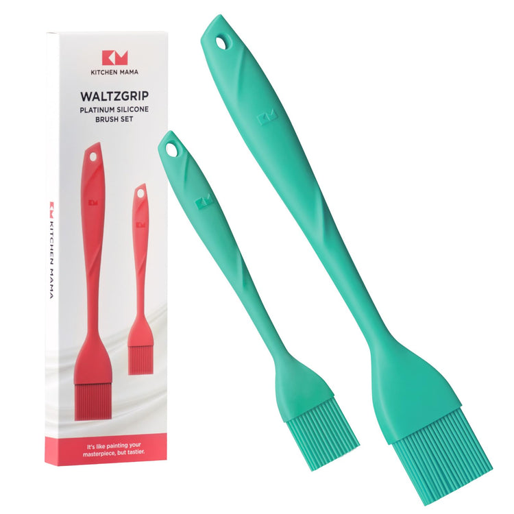 WaltzGrip Platinum Silicone Basting Pastry Brush (2 Count)