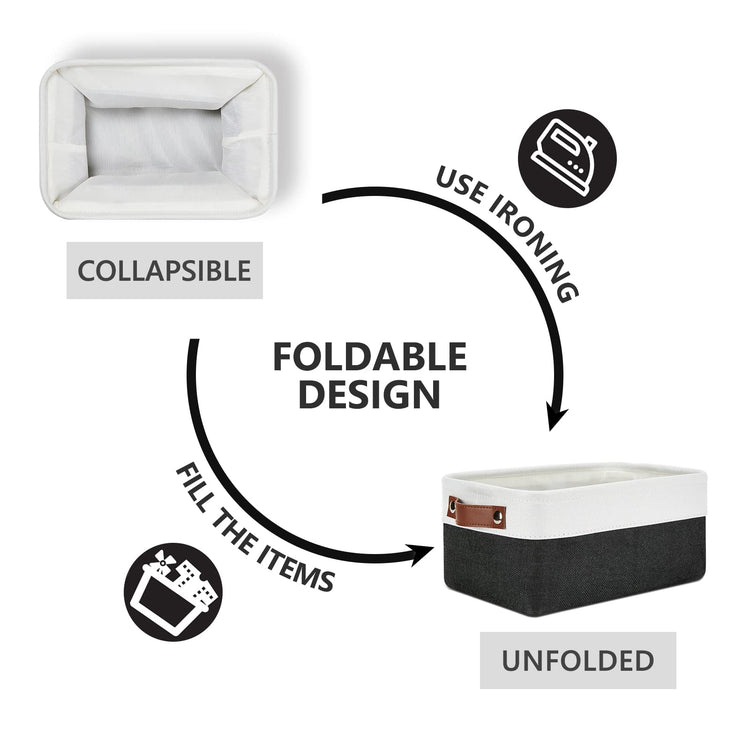 Small Storage Baskets 6 Pack