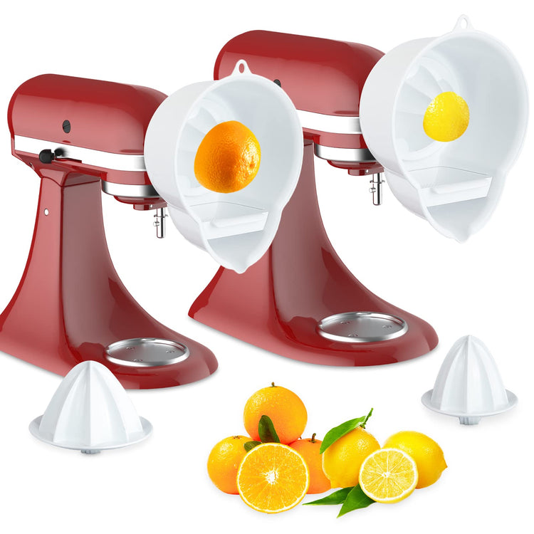 Juicer Attachment for KitchenAid Stand Mixer with 2 Size Reamer