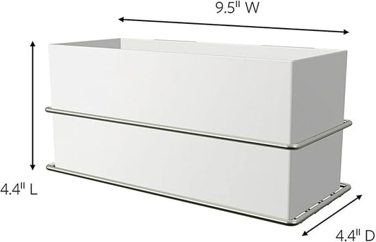 Command Wall and Cabinet Organizer with Water Resistant Strips, Organize Your Bathroom, Easy to Open Packaging
