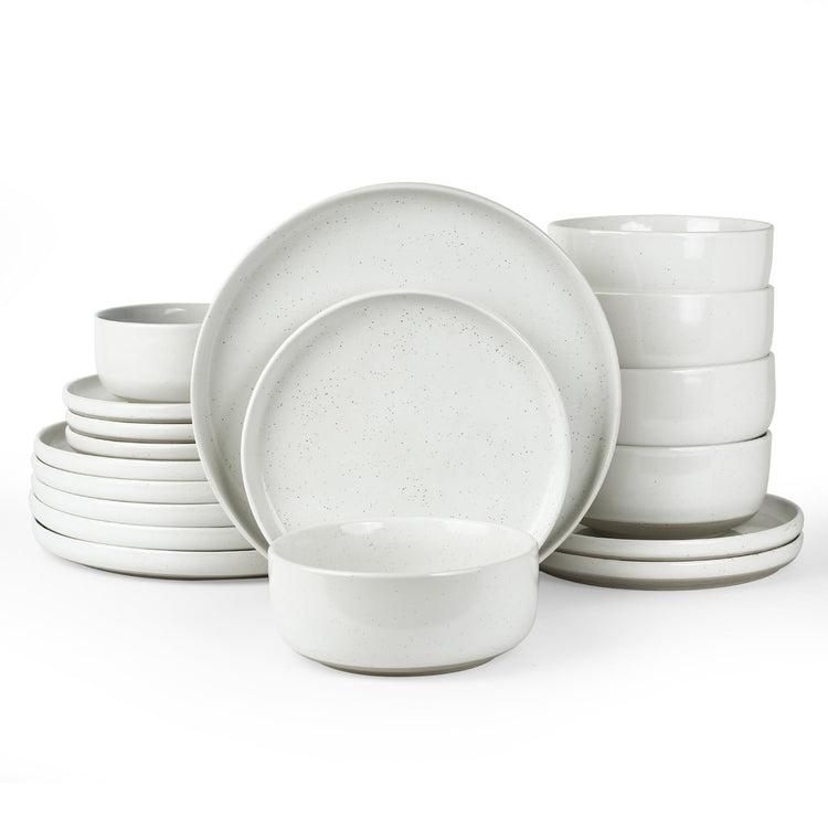 Milkyway 18 Piece Stoneware Dinnerware Set (6 Count)