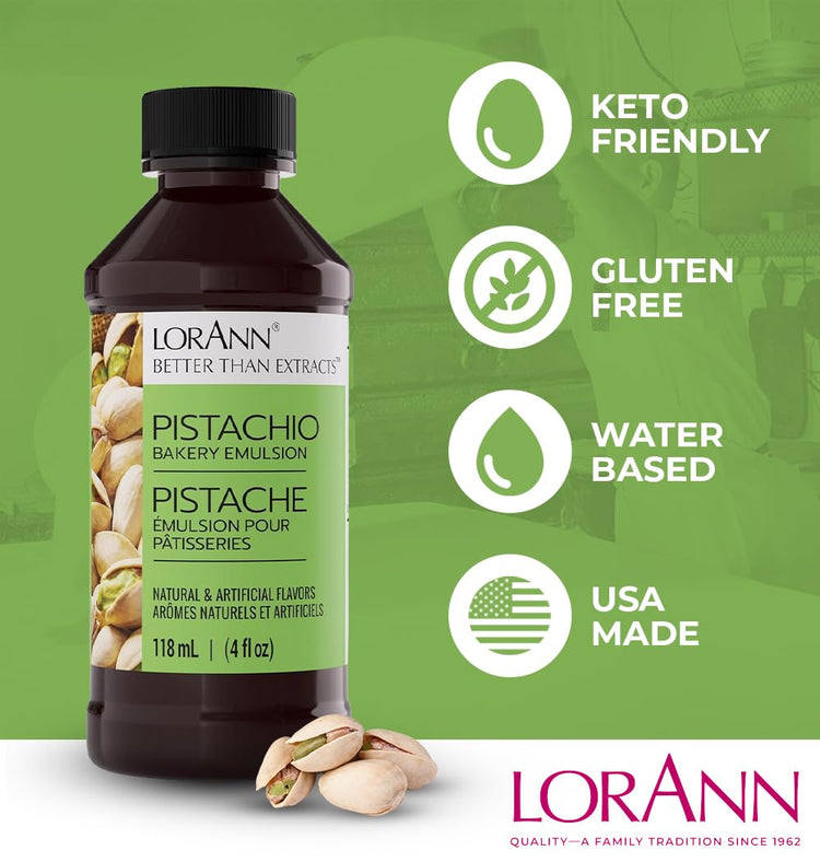Pistachio Bakery Emulsion (4 Fl Oz)