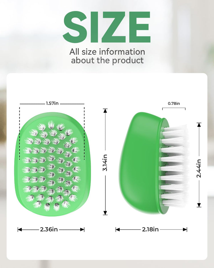 Vegetable Brush Scrubber for Food (2 Count)