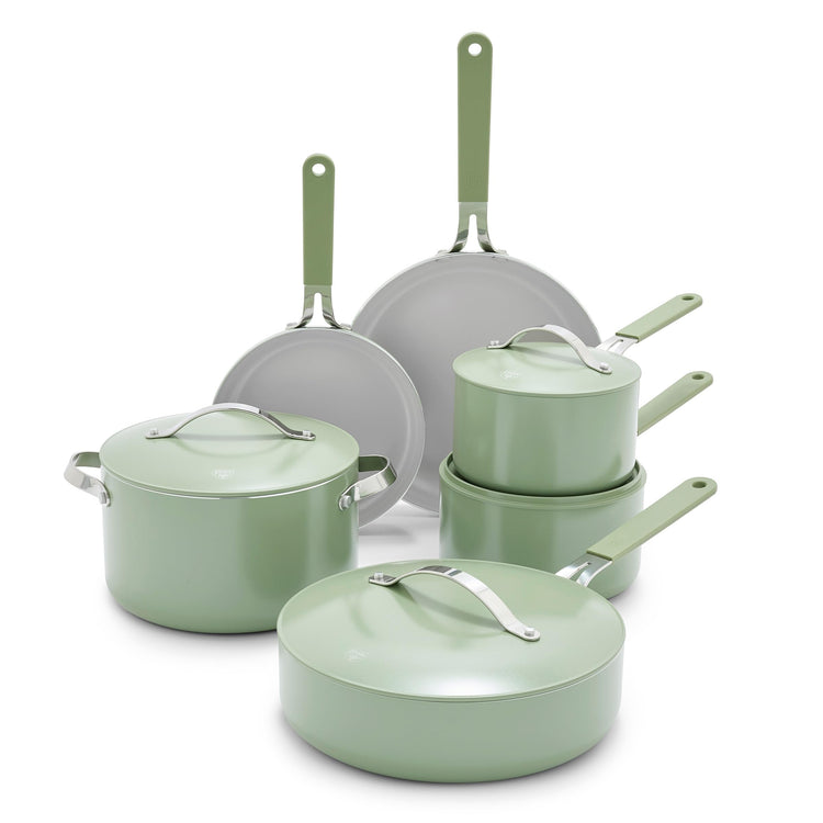10 Piece Nonstick Ceramic Cookware Set