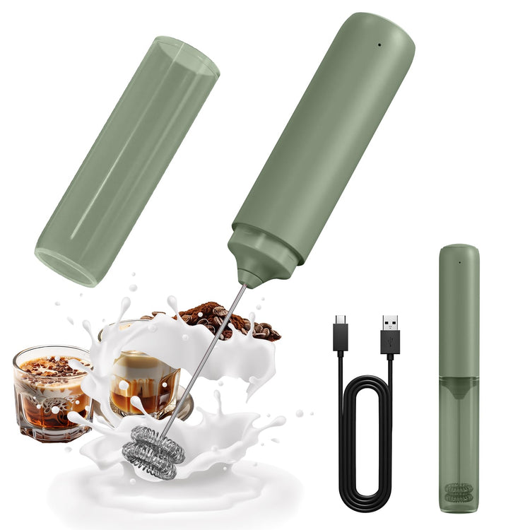 Rechargeable Milk Frother Handheld