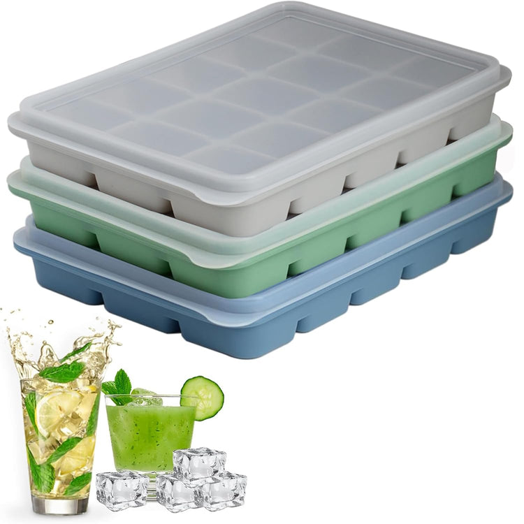 Ice Cube Trays Set of 3 (3 Count)
