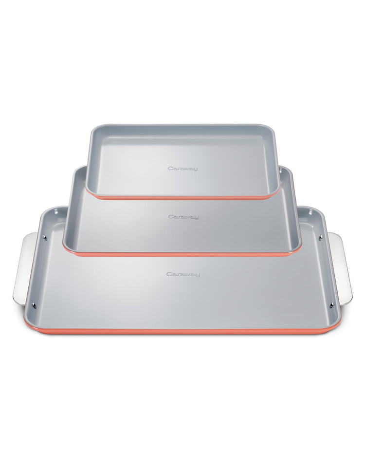 Non Stick Ceramic Baking Sheet Trio (3 Count)