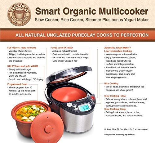 Smart Organic Clay Pot Multi Cooker