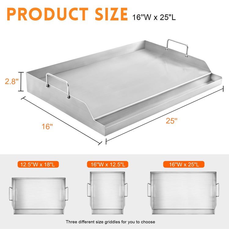 Universal Griddle for Gas Grills