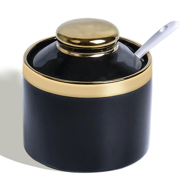 8 oz Sugar Bowl with Lid and Spoon