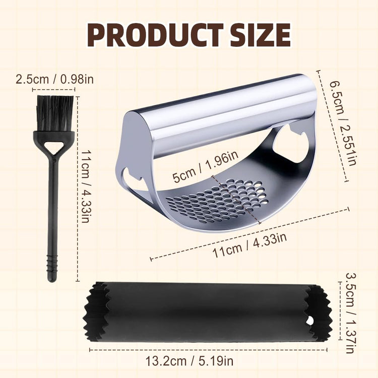 2025 Upgraded Garlic Press Stainless Steel
