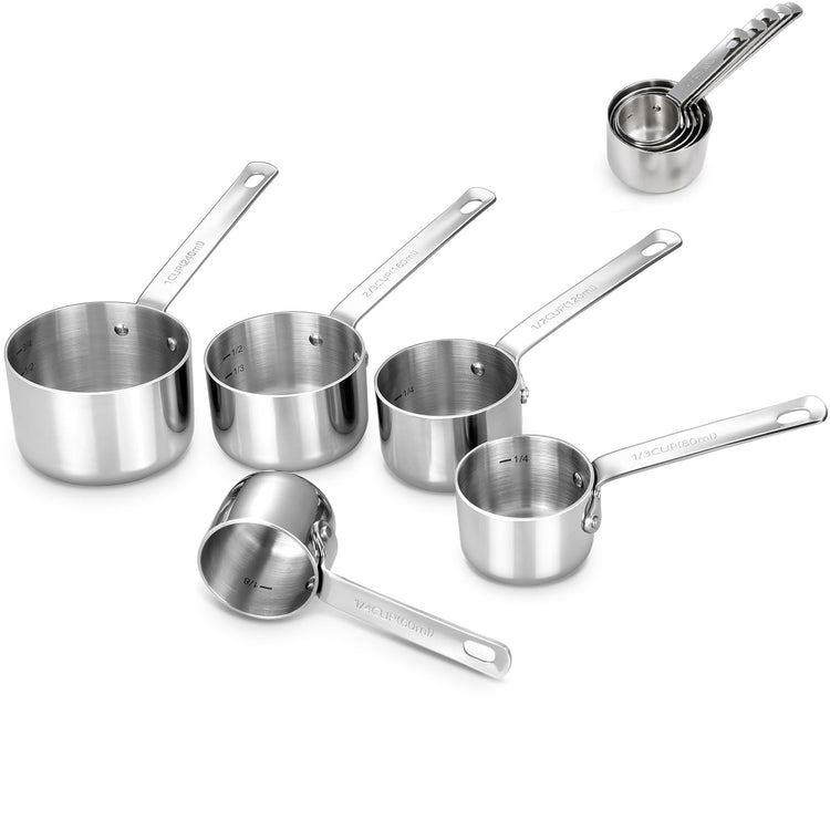Premium 18 10 Measuring Cup Set (5 Count)