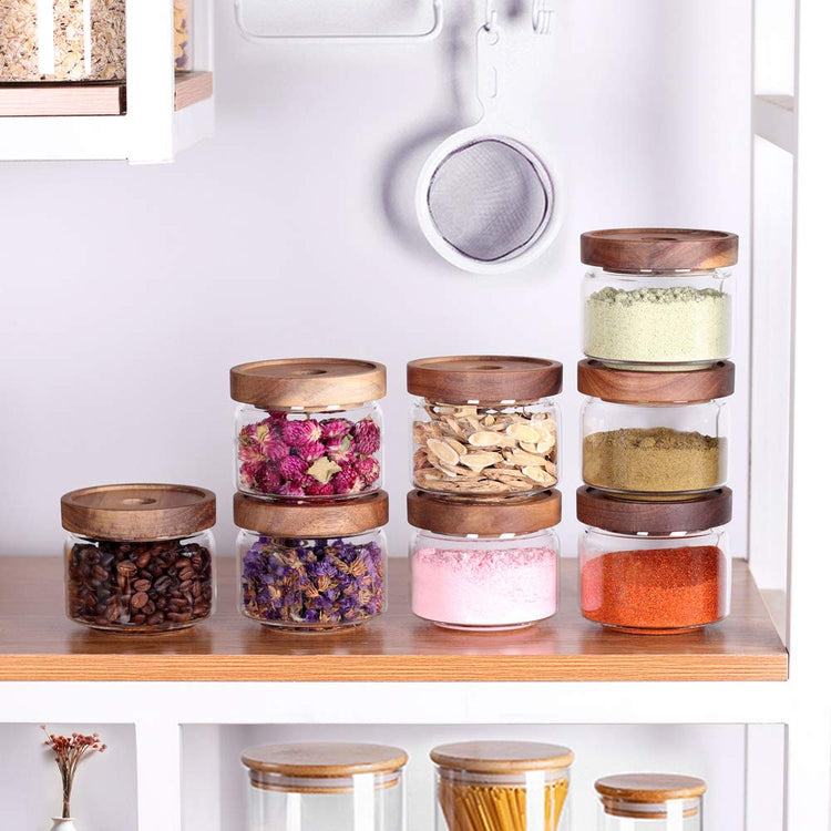 8 Pcs Spice Containers
