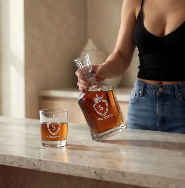 Personalized Whiskey Decanter (23.75 Fl Oz)