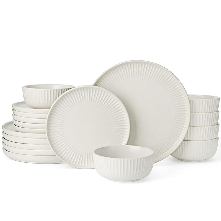 Stoneware Dinnerware Sets for 6 (18 Count)