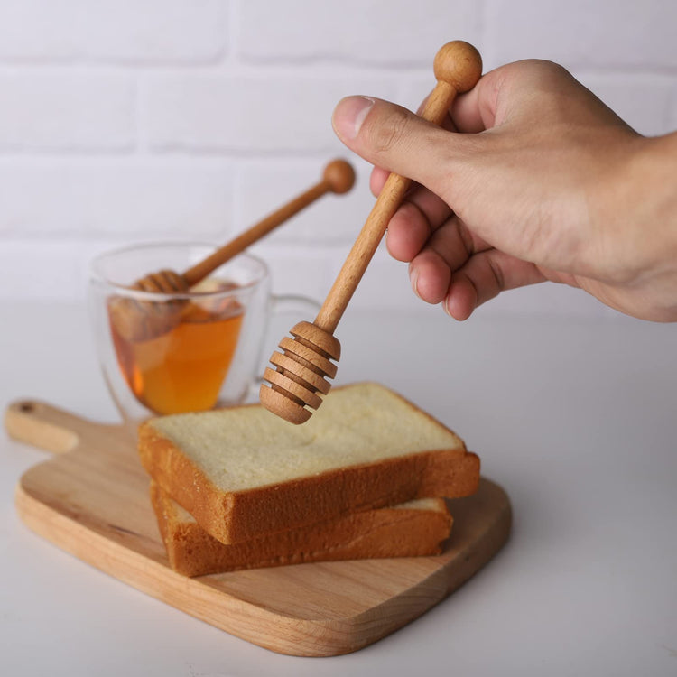 2pcs 6inch Honey Dipper Stick (4 Count)