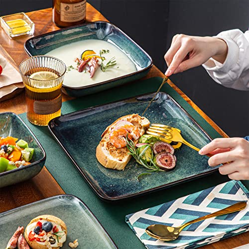 Stern Dinnerware Sets for 4 (Green / Service for 4 (16 Pcs))