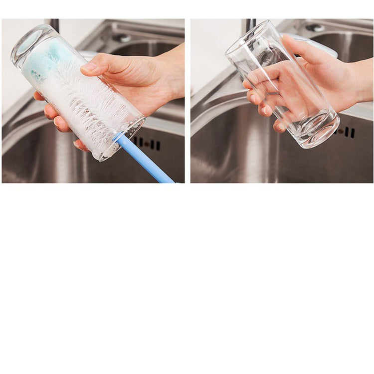 2 Pack Long Bottle Cleaning Brush for Long and Narrow Neck Beer