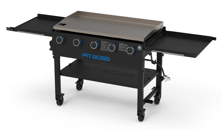 11004 5 Burner with Folding Shelves Griddle