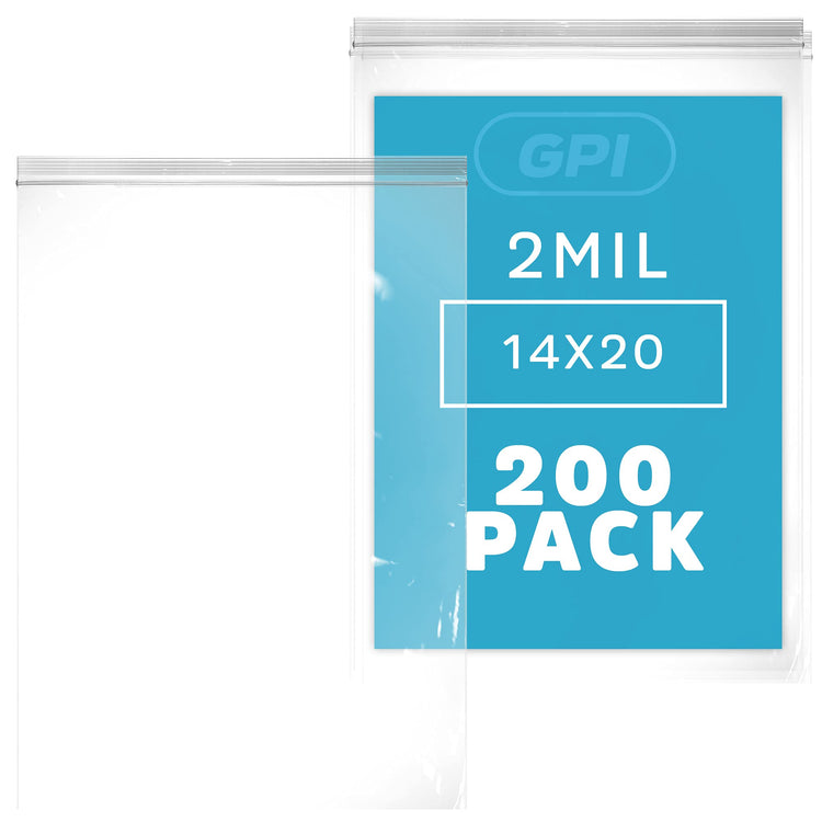 Extra large Zip Bags (200 Count)