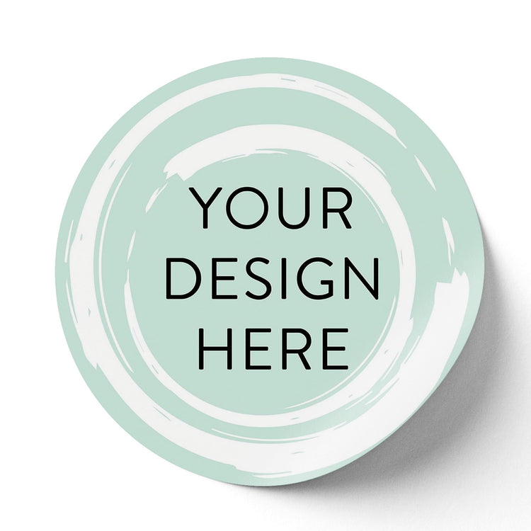 100 Custom Vinyl Stickers (100 Count)