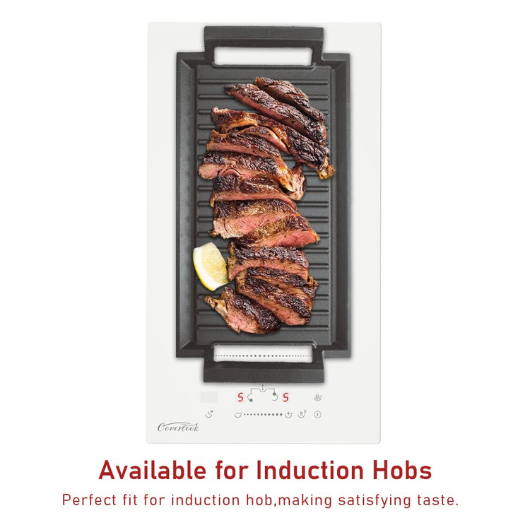 Griddle Pan Cast Iron Grill Hot Plate