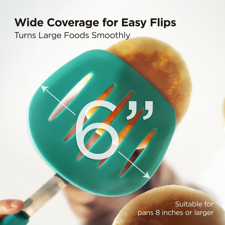 WaltzGrip Platinum Silicone Pancake Spatula Turner