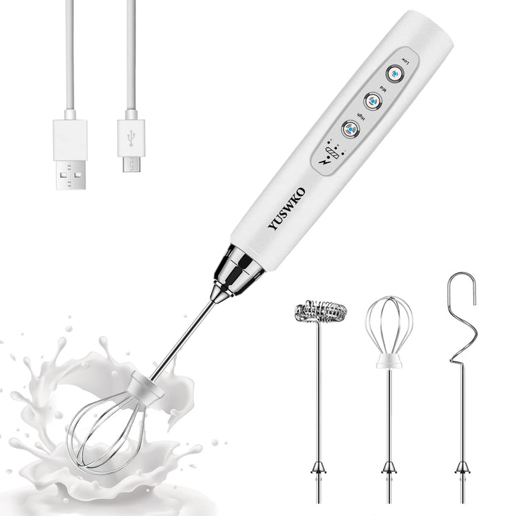 Handheld Milk Frother Wand for Coffee