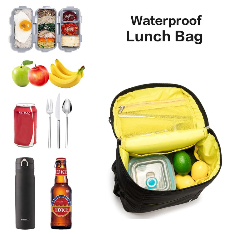 NOL Insulated Lunch Bags for Women Cooler Bag Lightweight Nylon Waterproof Lunch Box for Work