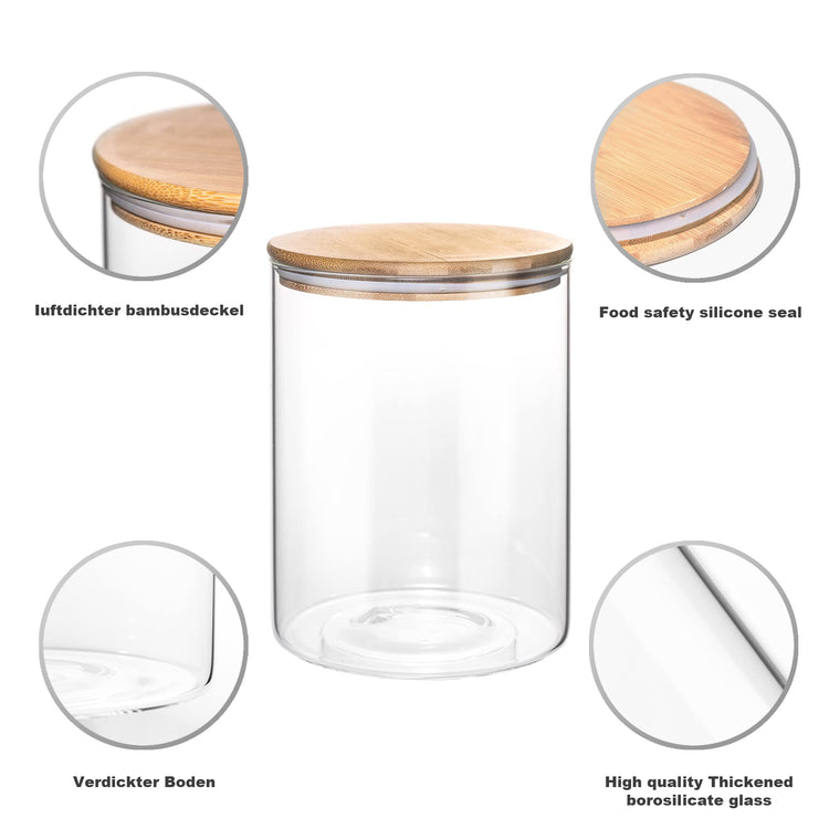 Glass Storage Jars
